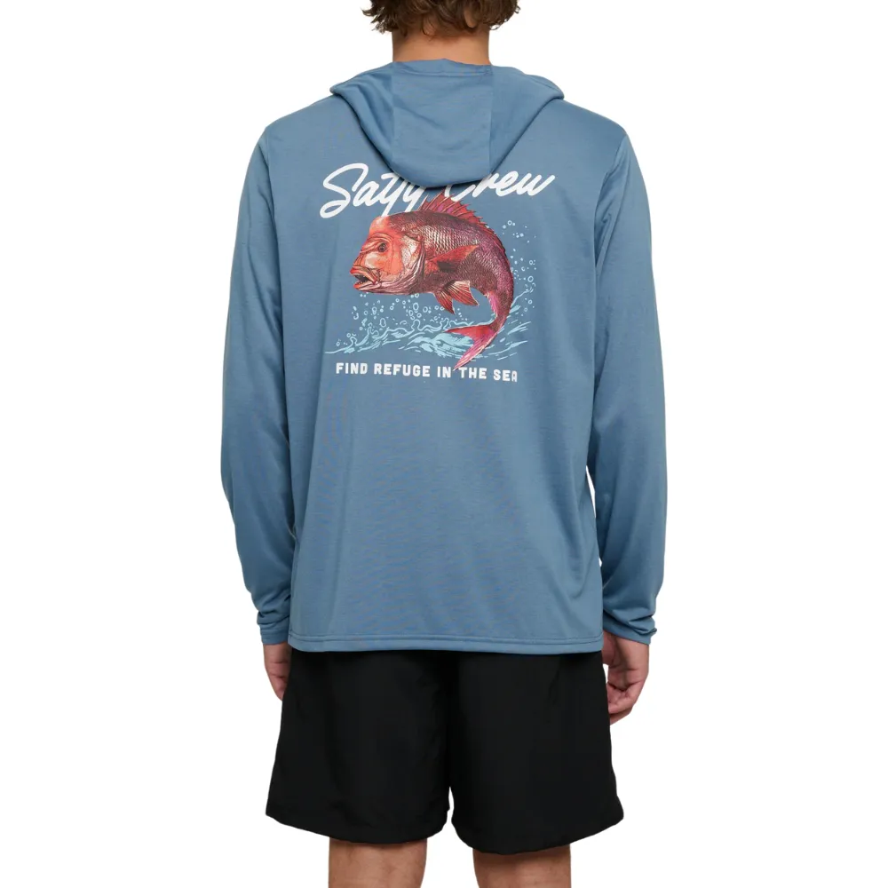 Salty Crew Snapper Hood Sunshirt