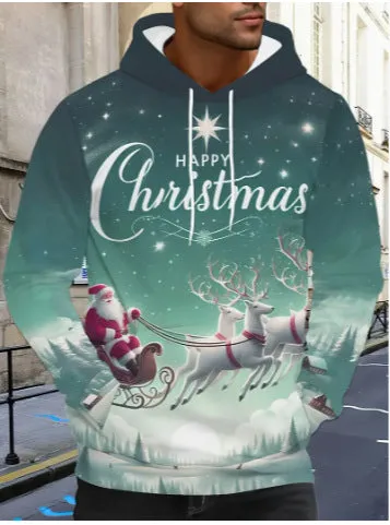 Santa Claus 3D Digital Printing Sweater