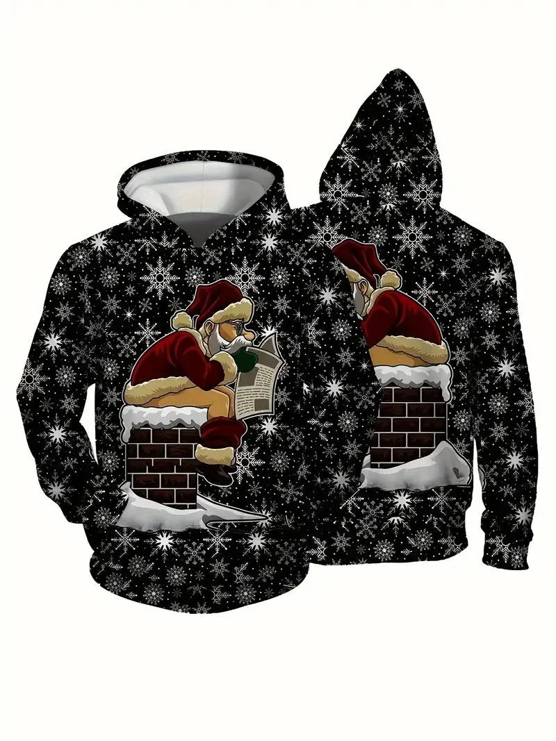 Santa Claus 3D Digital Printing Sweater