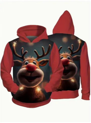 Santa Claus 3D Digital Printing Sweater