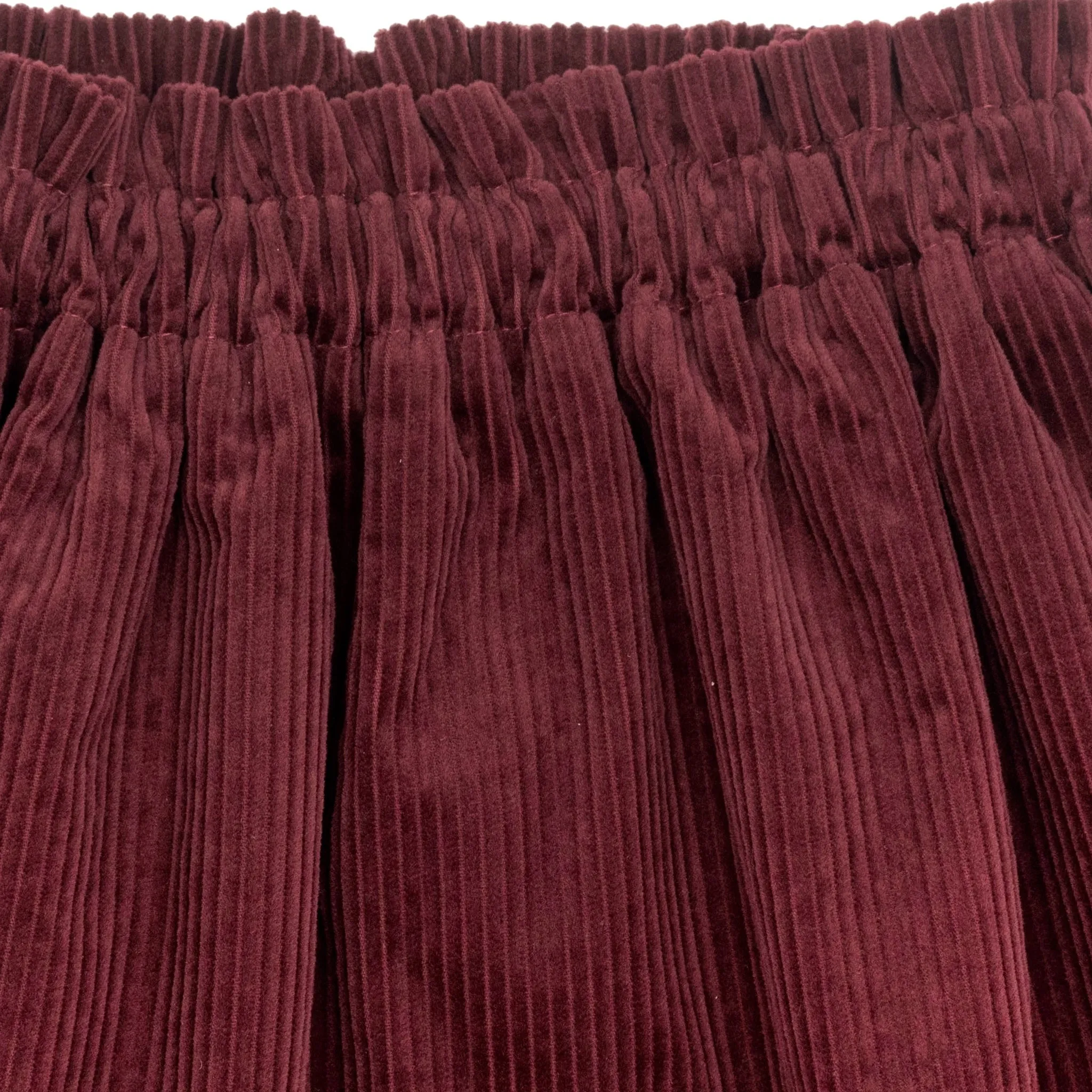 Sefora Velvet Skirt - Bordeaux