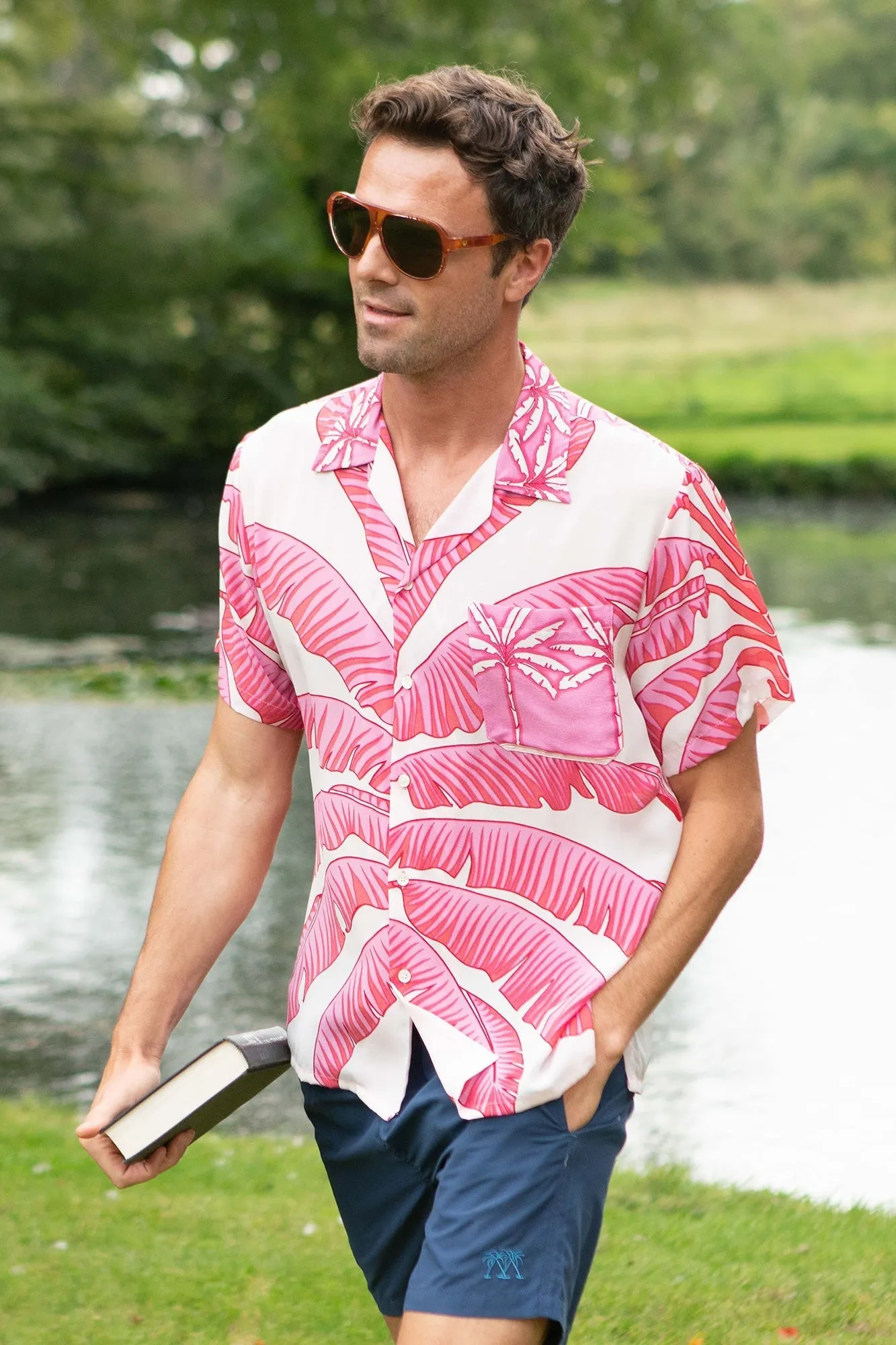 Silk Festival Shirt BANANA TREE