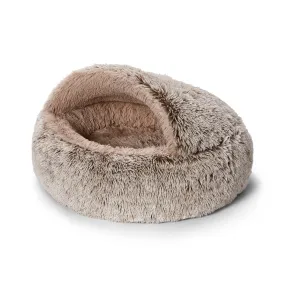 Snooza Calming Hoodie Cuddler Mink Dog Bed