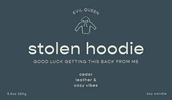 Stolen Hoodie Candle