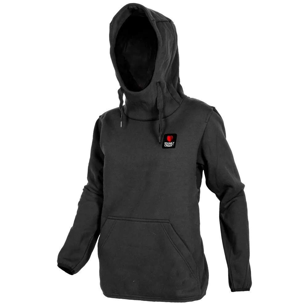 Stoney Creek Womens Hurricane Hoodie - Charcoal Black