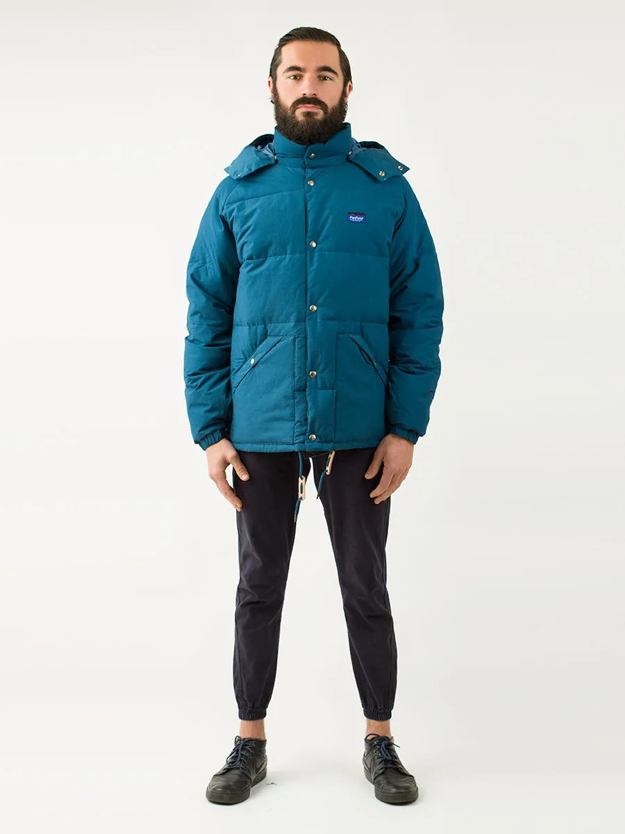 Summit Down Insulated Parka in Petrol