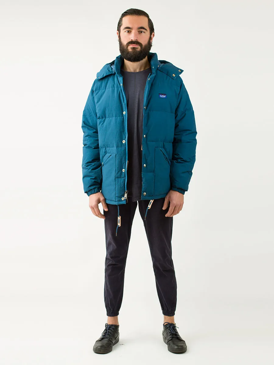 Summit Down Insulated Parka in Petrol