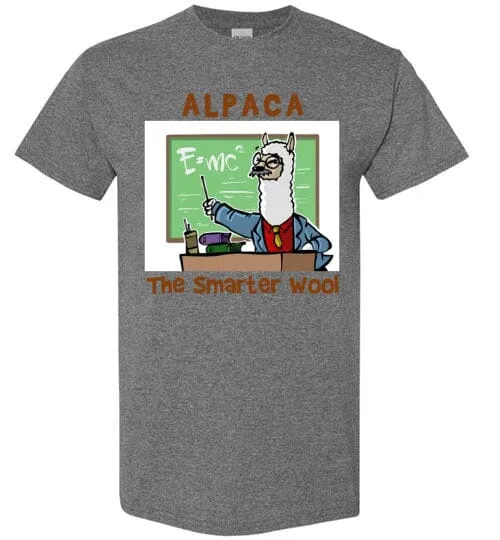 t-shirt: Alpaca The Smarter Wool Gildan Short-Sleeve