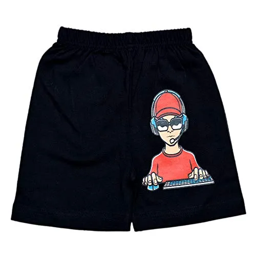 T2F Boy's (BYS-Shorts-S8_Multicolour_2-3 Years)