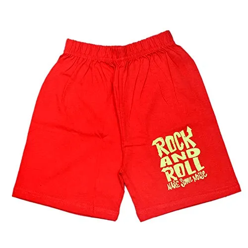 T2F Boy's (BYS-Shorts-S8_Multicolour_2-3 Years)