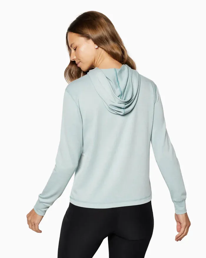 Toes On The Nose Schooner Hoodie | Women's (Sea Silk) in Seafoam