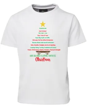 Trampoline Christmas Tee