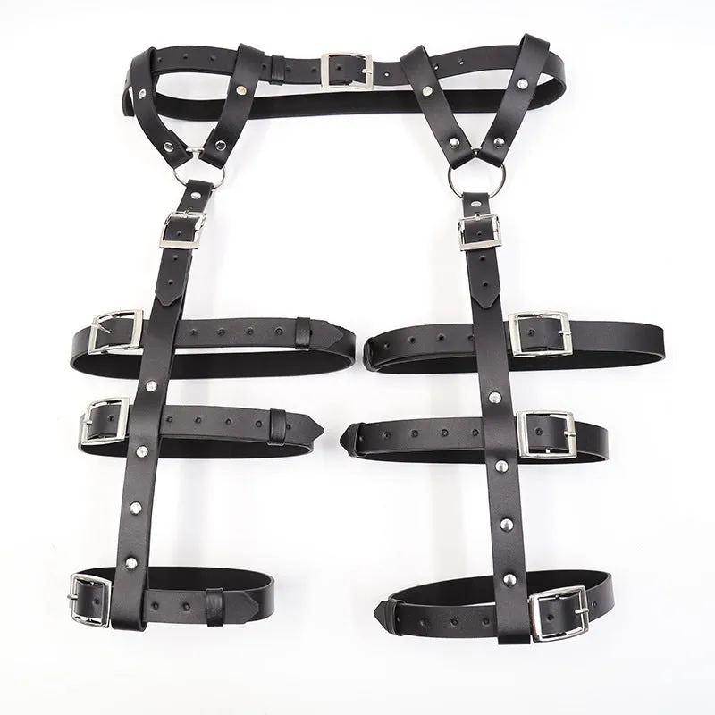 Triple Buckle Thigh Harness