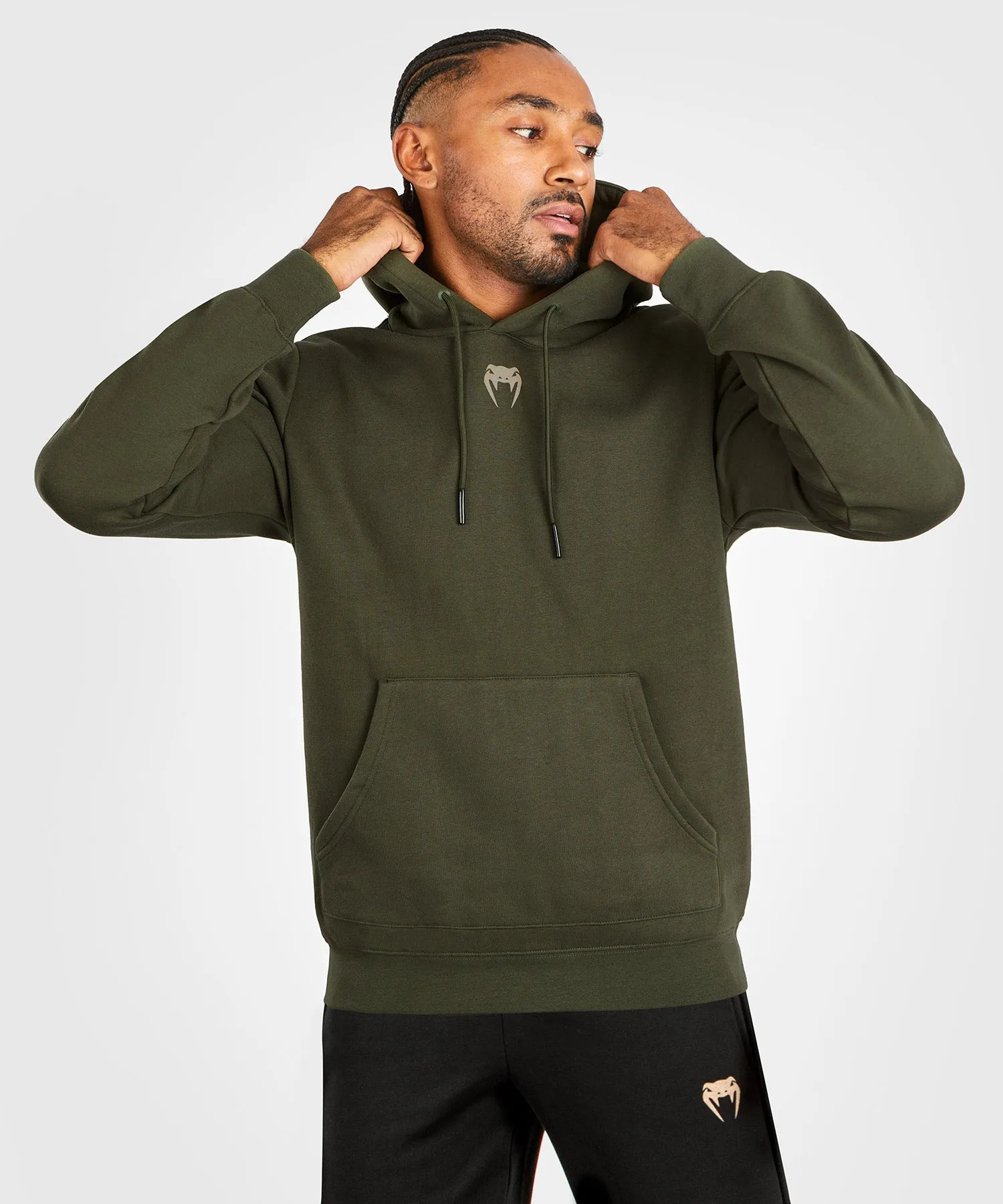 UFC Adrenaline by Venum Fight Week Men’s Pullover Hoodie - Khaki