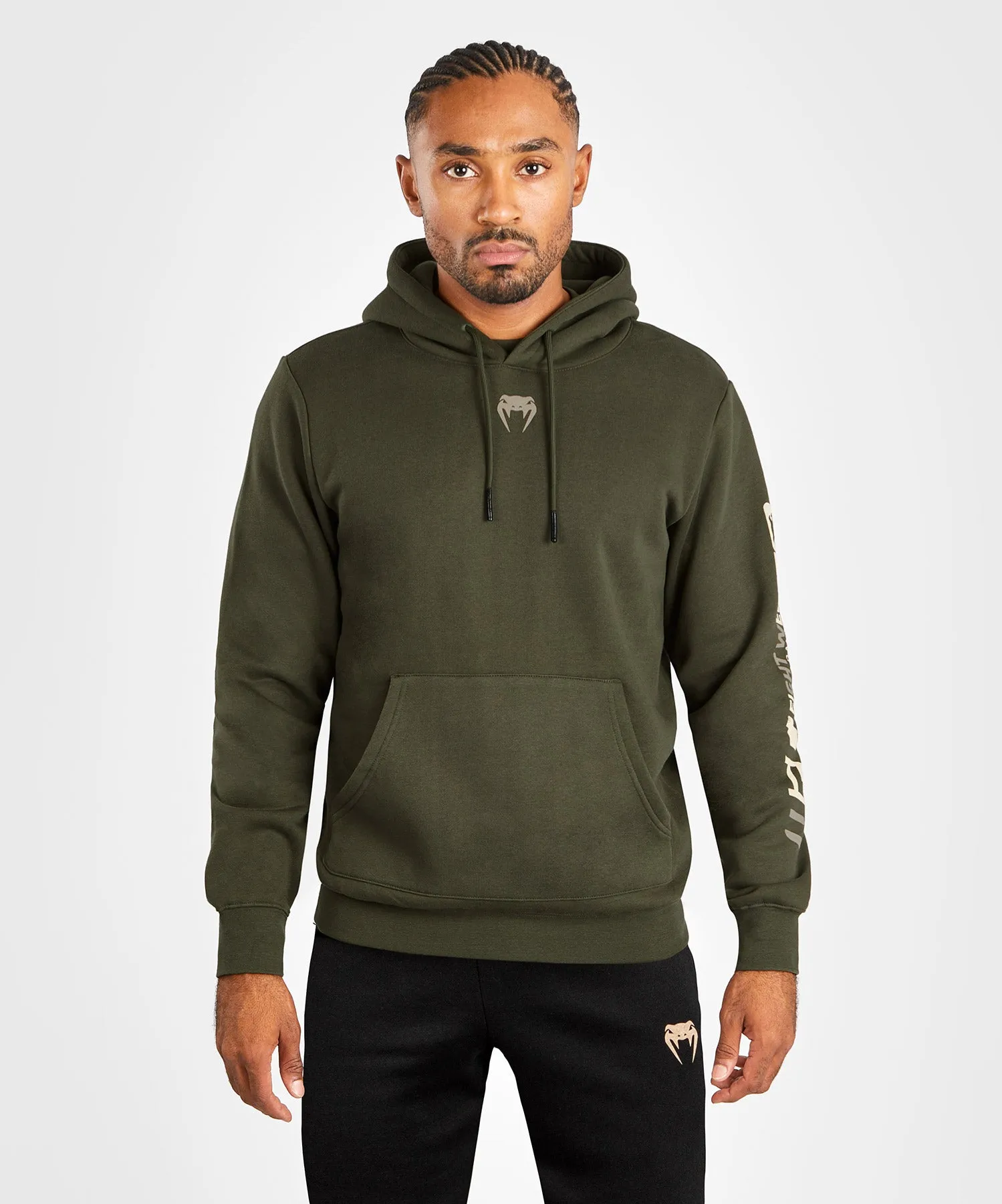 UFC Adrenaline by Venum Fight Week Men’s Pullover Hoodie - Khaki