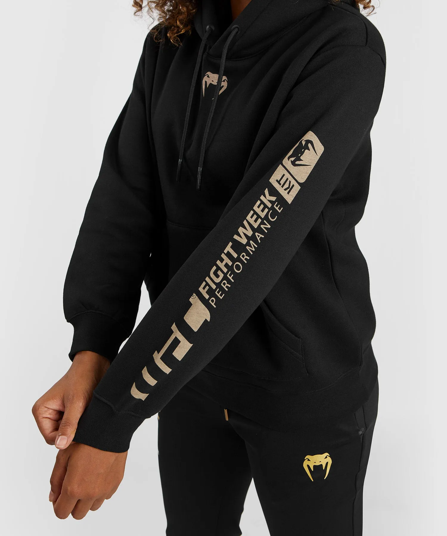 UFC Adrenaline by Venum Fight Week  Women’s Pullover Hoodie - Black