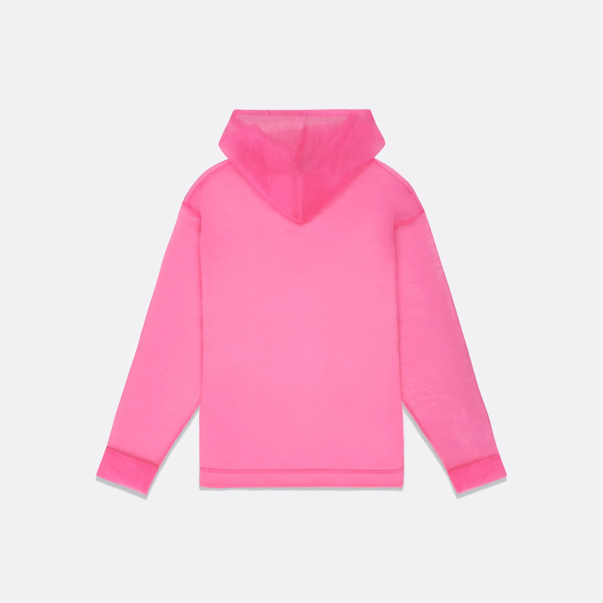 UNISEX ORGANZA HOODIE WITH FRONT POCKET