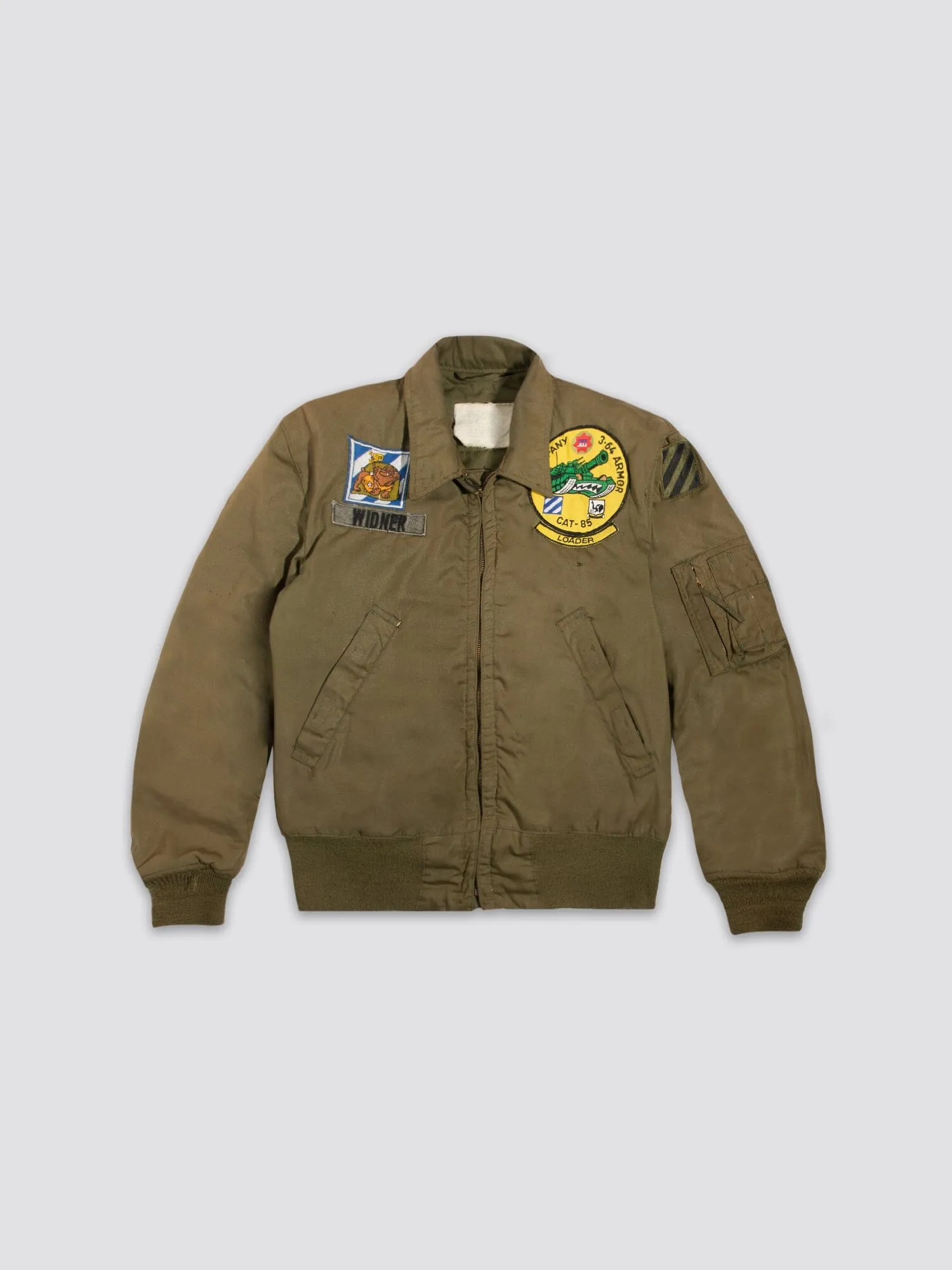 US ARMY 1980s TANKER LOADER JACKET