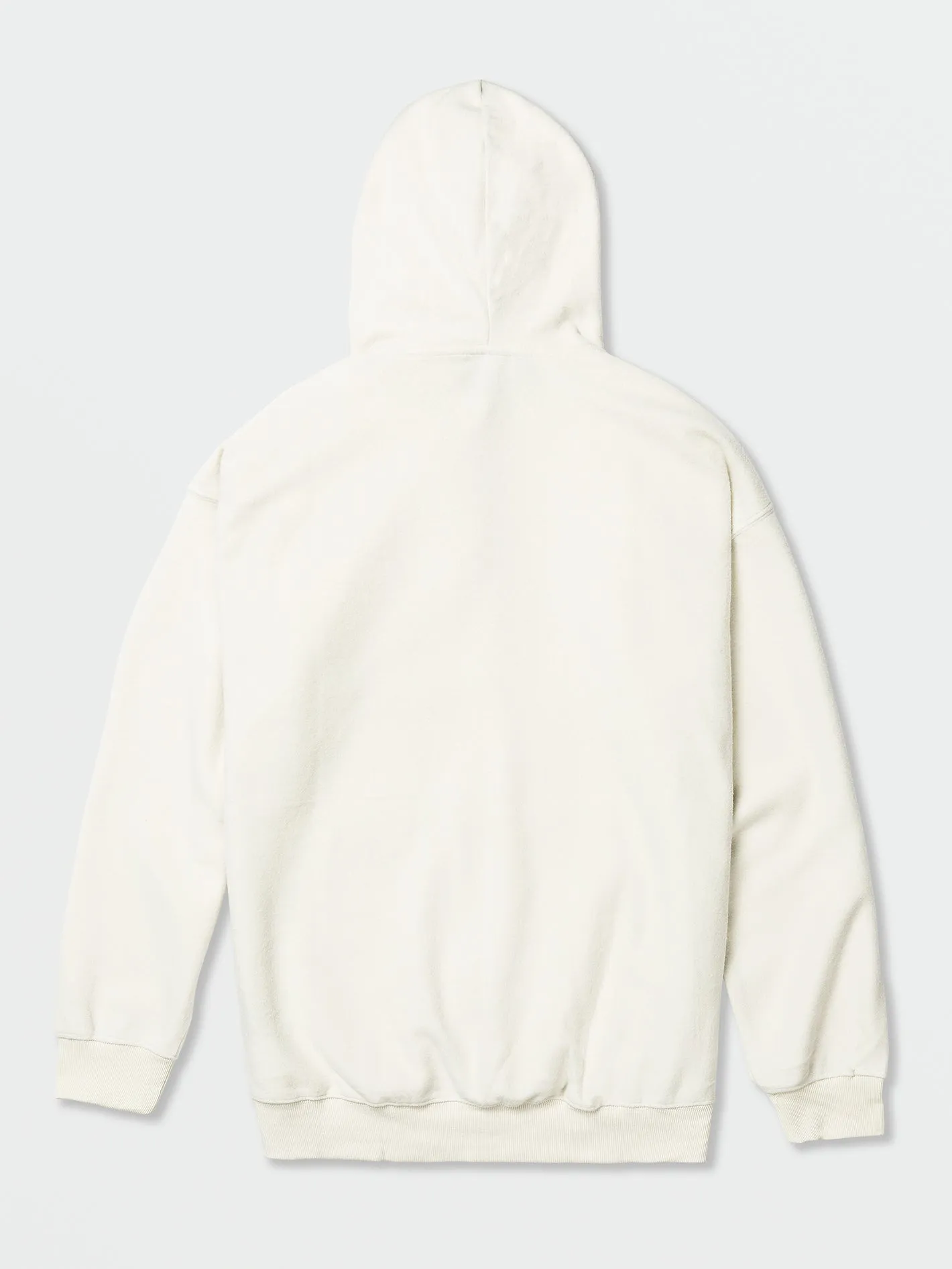 Whitby Pullover Fleece Hoodie - White Flash