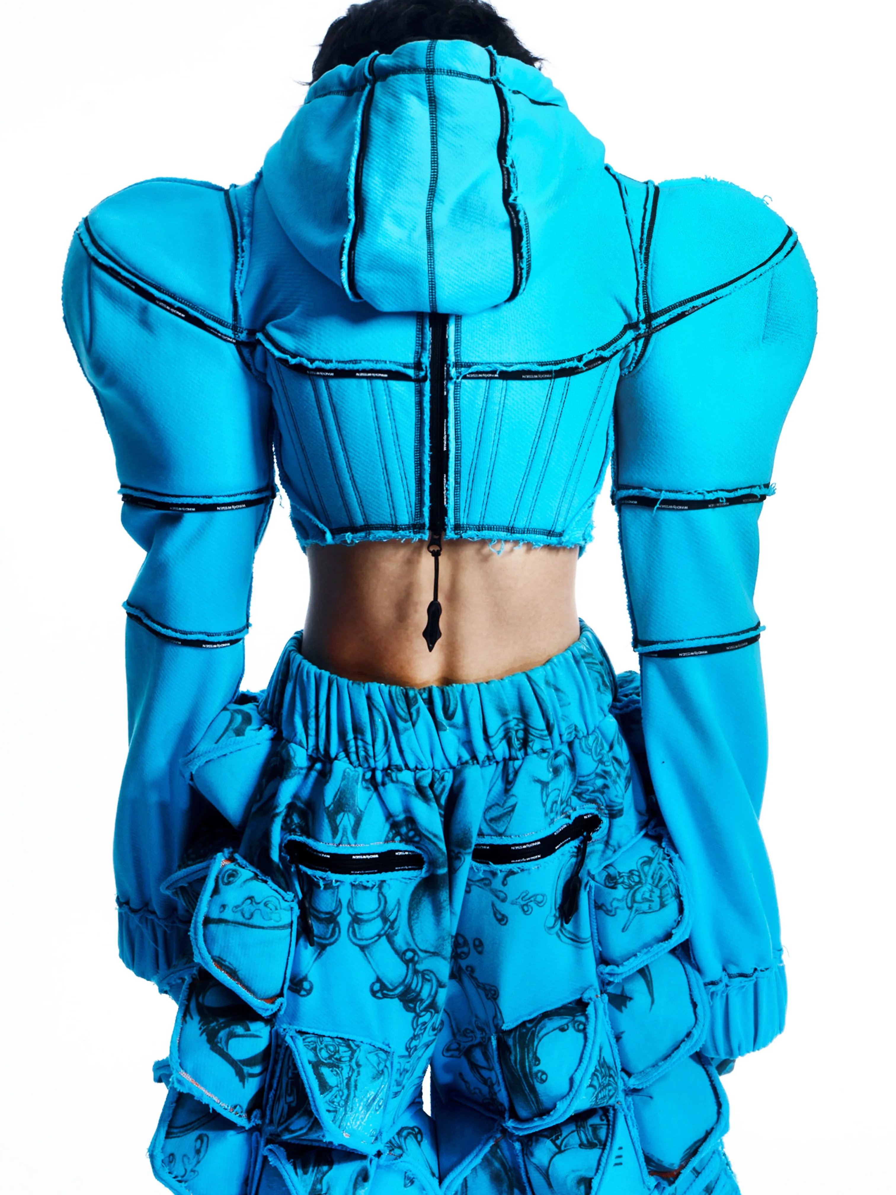 WINDOWSEN CORSET HOODIE