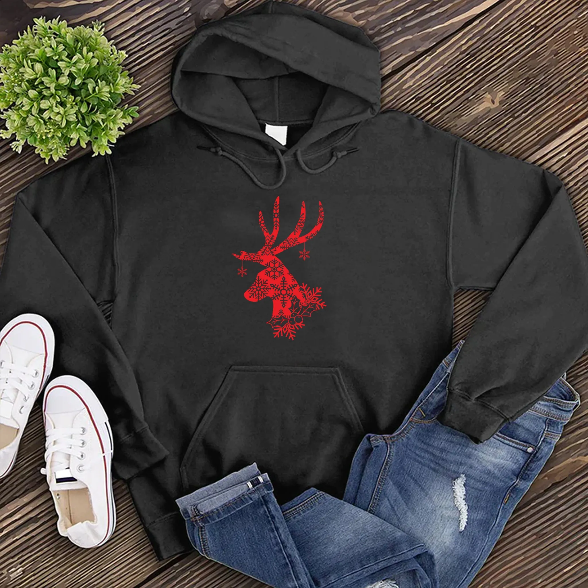 Winter Wonderland Reindeer Hoodie