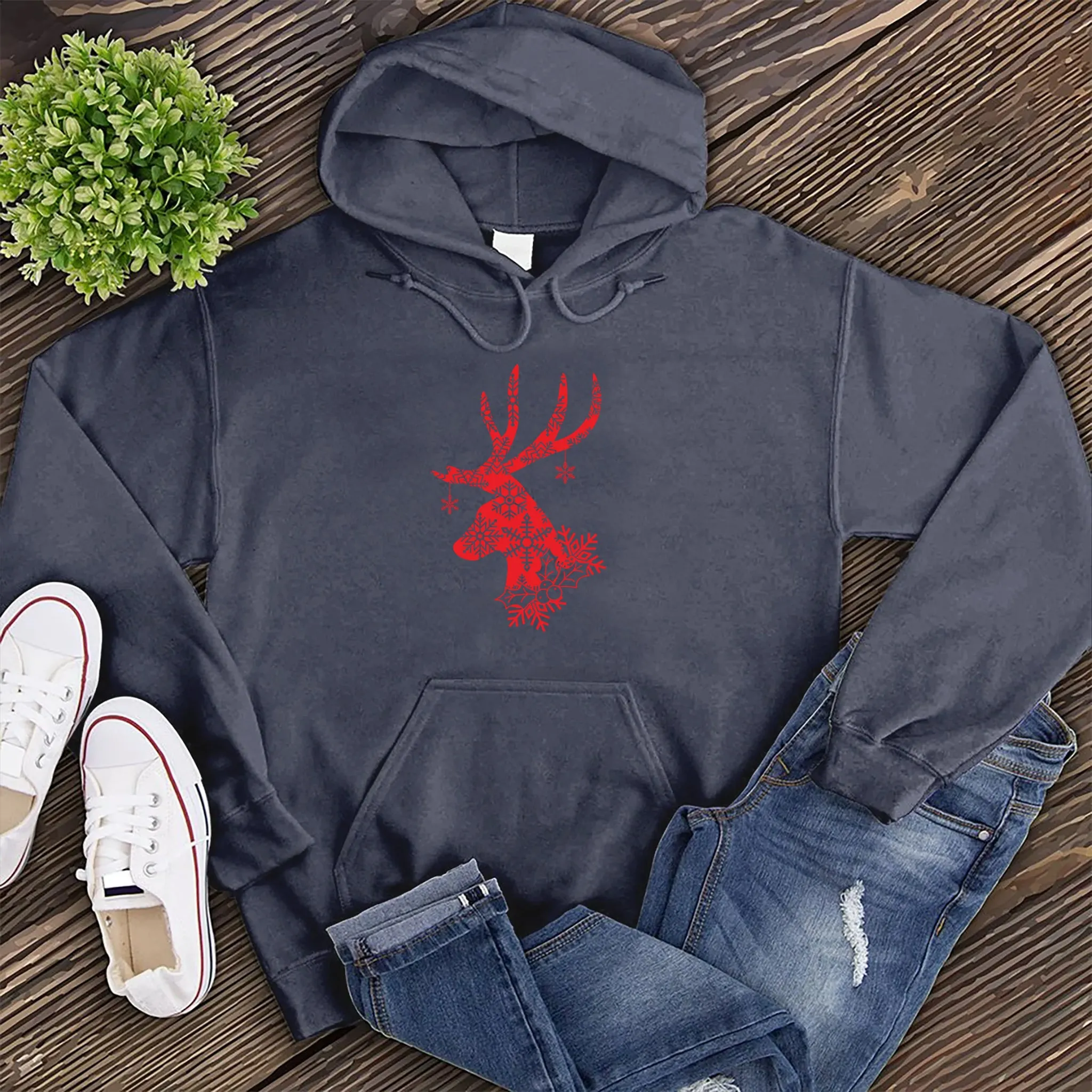 Winter Wonderland Reindeer Hoodie