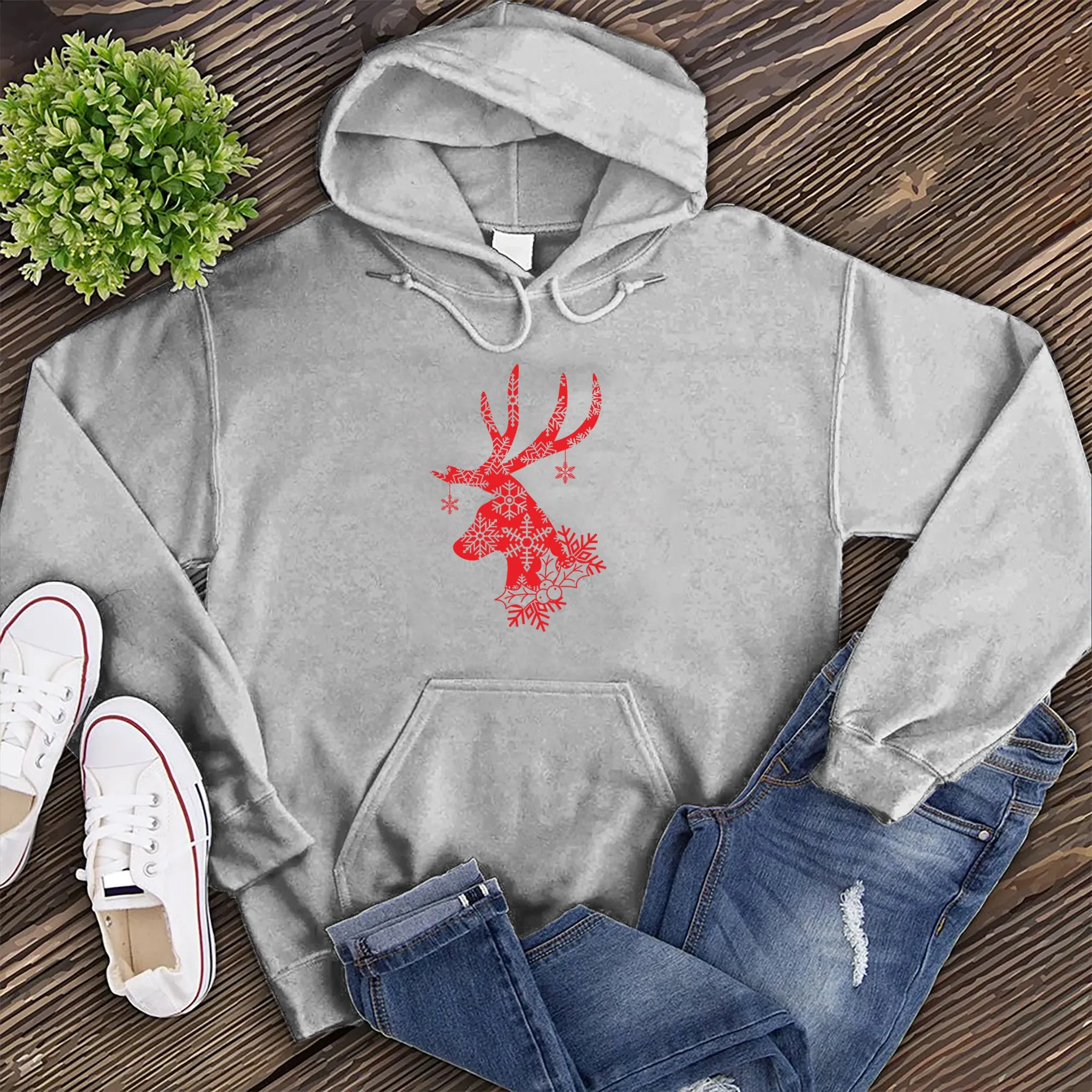 Winter Wonderland Reindeer Hoodie