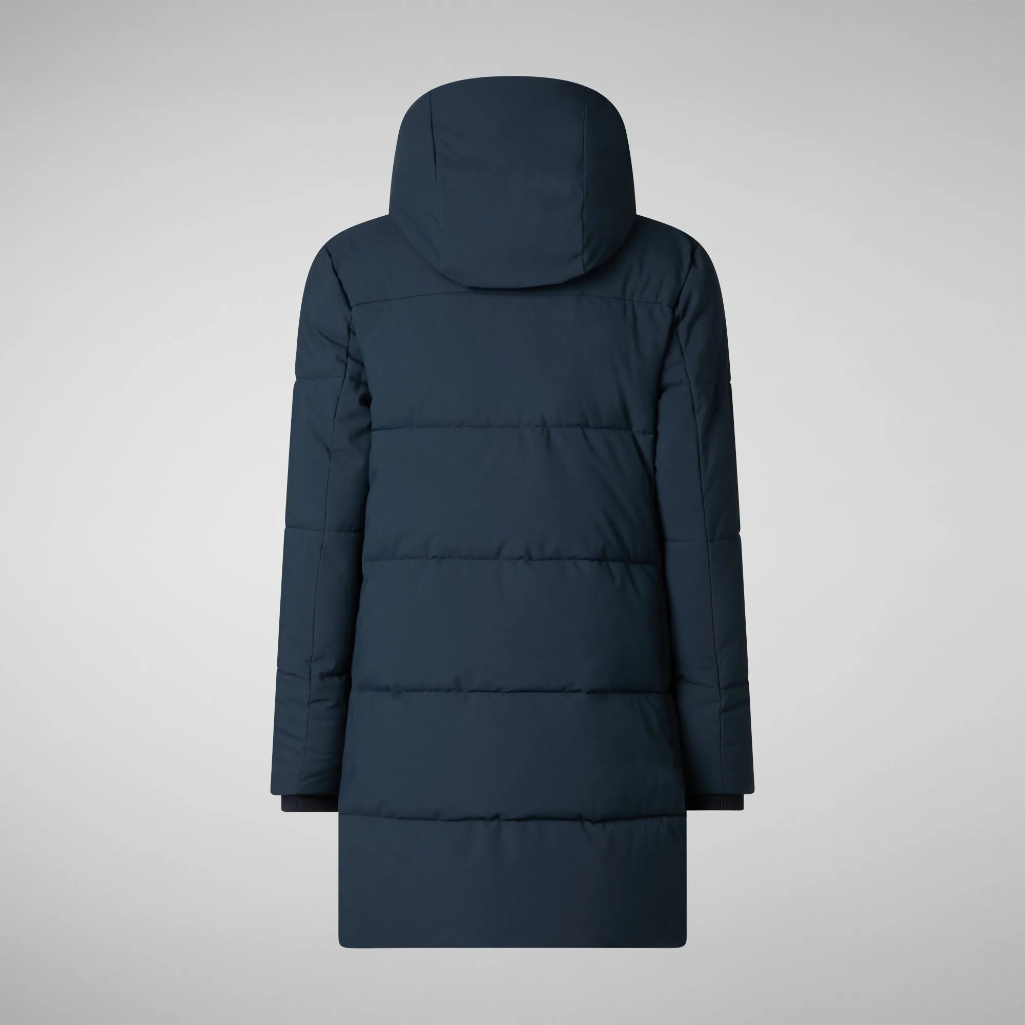 Women's Hooded Parka Bethany in blue black