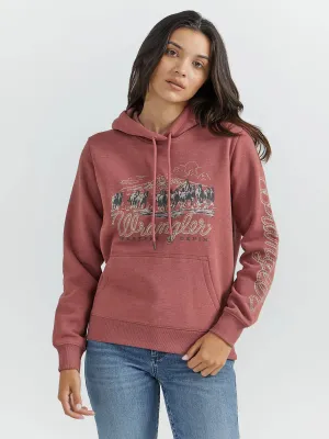 Women's Wrangler Wild Horses Hoodie