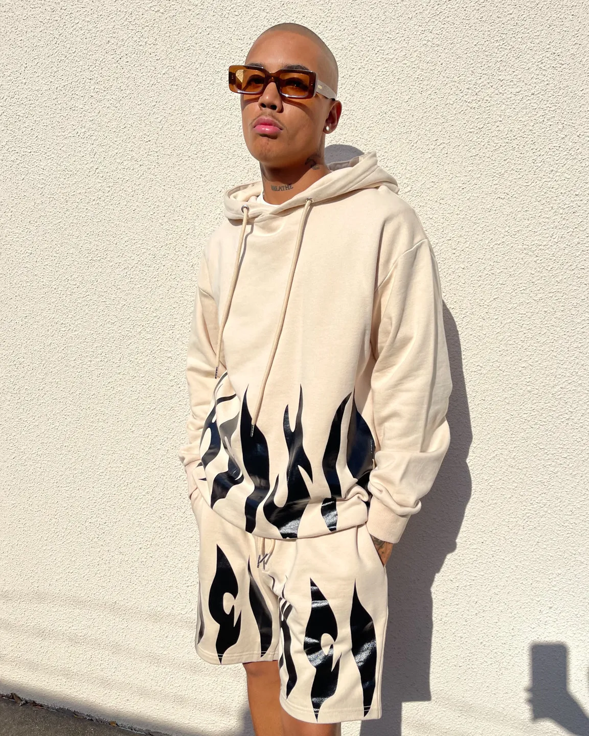 XXIII Tryp Fire Hoodie Beige